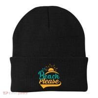 Beach Please Summer Sun Gift Beanie thumb 0