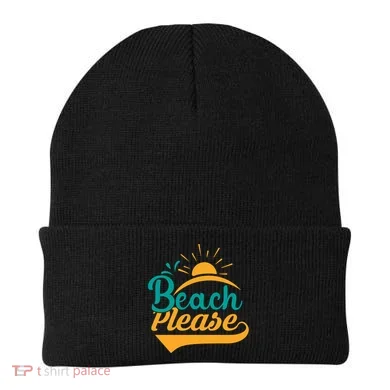 Beach Please Summer Sun Gift Beanie
