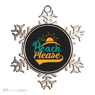 Beach Please Summer Sun Gift Ornament