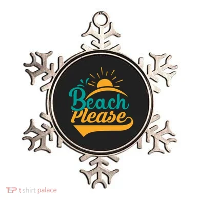 Beach Please Summer Sun Gift Ornament