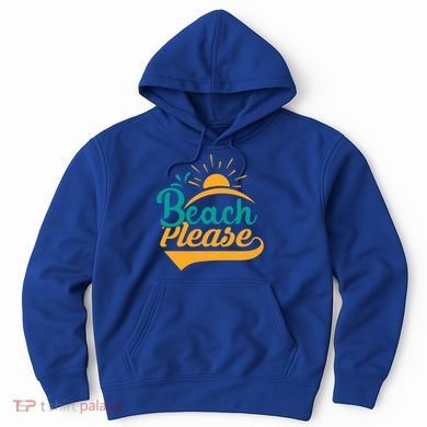 Beach Please Summer Sun Gift Hoodie