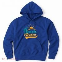 Beach Please Summer Sun Gift Hoodie thumb 0