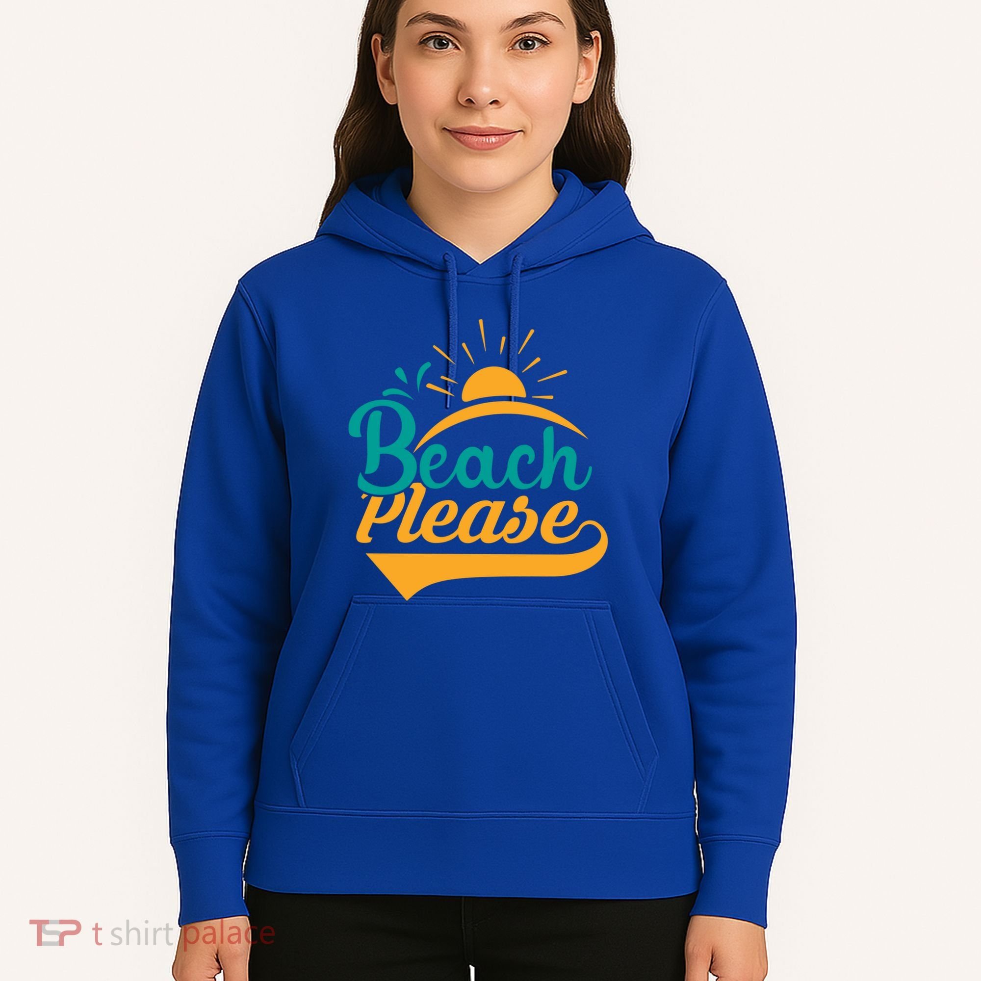 Beach Please Summer Sun Gift Hoodie