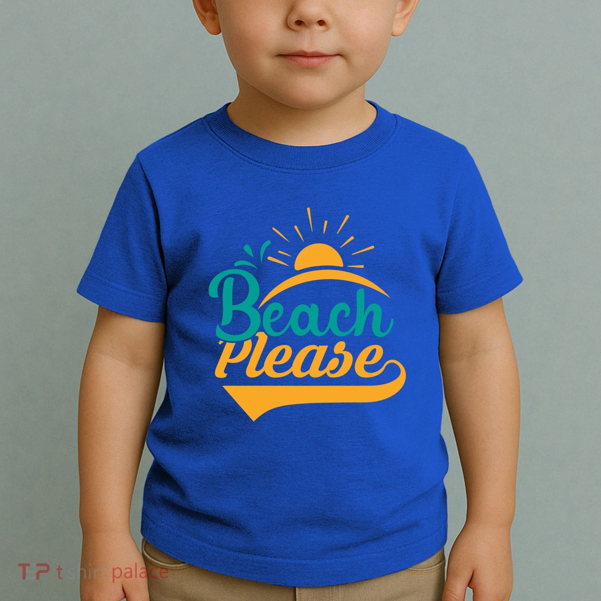 Beach Please Summer Sun Gift Toddler T-Shirt