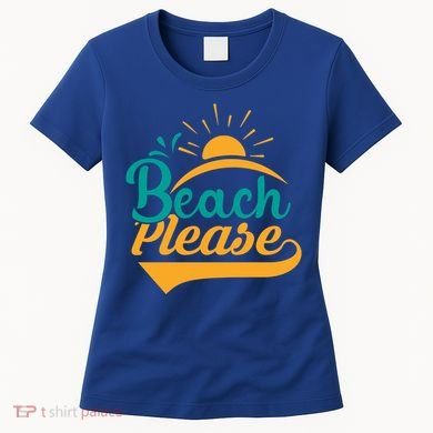 Beach Please Summer Sun Gift Women's T-Shirt