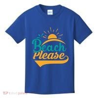 Beach Please Summer Sun Gift Kids T-Shirt thumb 0