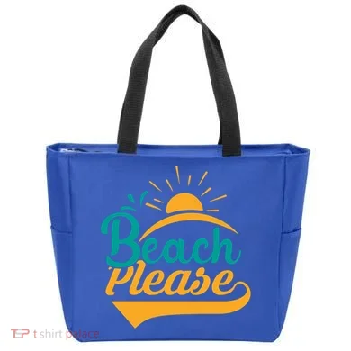 Beach Please Summer Sun Gift Tote Bag