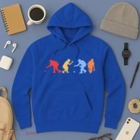 Boccia Player Silhouette Boccia Bocce Ball Player Gift Hoodie thumb 3