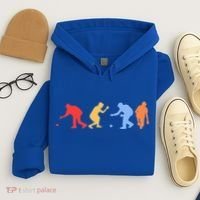 Boccia Player Silhouette Boccia Bocce Ball Player Gift Hoodie thumb 4
