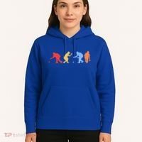 Boccia Player Silhouette Boccia Bocce Ball Player Gift Hoodie thumb 5
