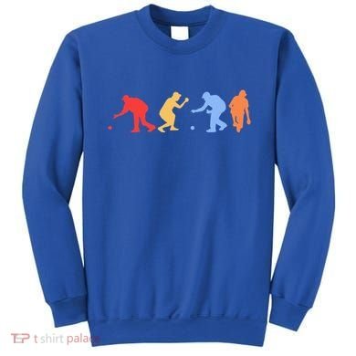 Boccia Player Silhouette Boccia Bocce Ball Player Gift Sweatshirt