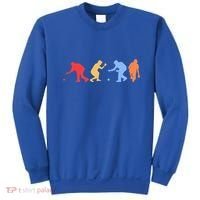 Boccia Player Silhouette Boccia Bocce Ball Player Gift Sweatshirt thumb 0