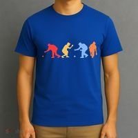 Boccia Player Silhouette Boccia Bocce Ball Player Gift T-Shirt thumb 3