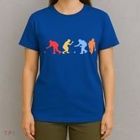 Boccia Player Silhouette Boccia Bocce Ball Player Gift T-Shirt thumb 4