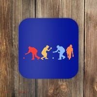 Boccia Player Silhouette Boccia Bocce Ball Player Gift Coaster thumb 0