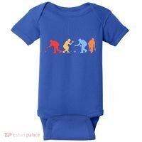 Boccia Player Silhouette Boccia Bocce Ball Player Gift Baby Bodysuit thumb 0