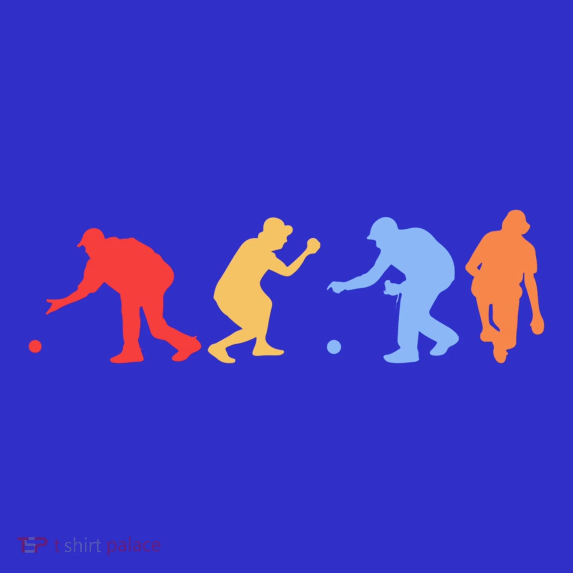 Boccia Player Silhouette Boccia Bocce Ball Player Gift Tank Top