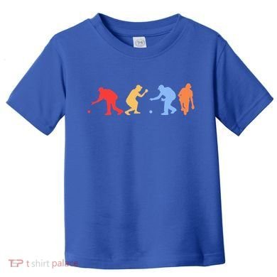 Boccia Player Silhouette Boccia Bocce Ball Player Gift Toddler T-Shirt