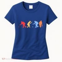 Boccia Player Silhouette Boccia Bocce Ball Player Gift Women's T-Shirt thumb 0