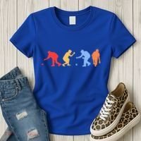 Boccia Player Silhouette Boccia Bocce Ball Player Gift Women's T-Shirt thumb 3