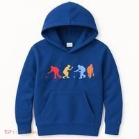 Boccia Player Silhouette Boccia Bocce Ball Player Gift Kids Hoodie thumb 0
