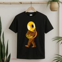 Bigfoot Playing Sousaphone Instrument Tuba T-Shirt thumb 2
