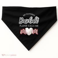 Baseball Player Sport Game Baseball Pitch Gifts USA-Made Doggie Bandana thumb 0