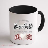 Baseball Player Sport Game Baseball Pitch Gifts Coffee Mug thumb 1