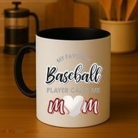 Baseball Player Sport Game Baseball Pitch Gifts Coffee Mug thumb 4
