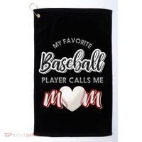 Baseball Player Sport Game Baseball Pitch Gifts Golf Towel thumb 0