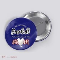 Baseball Player Sport Game Baseball Pitch Gifts Button thumb 0