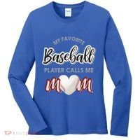 Baseball Player Sport Game Baseball Pitch Gifts Women's Long Sleeve Shirt thumb 0