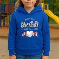 Baseball Player Sport Game Baseball Pitch Gifts Kids Hoodie thumb 3
