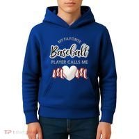 Baseball Player Sport Game Baseball Pitch Gifts Kids Hoodie thumb 4