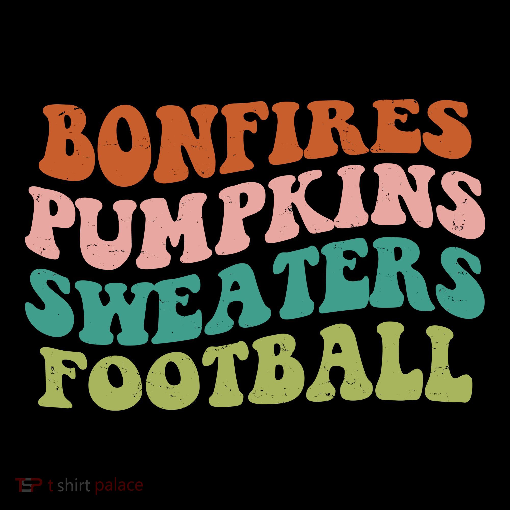 Bonfires Pumpkins Sweaters Football Fall Season Sweatshirt