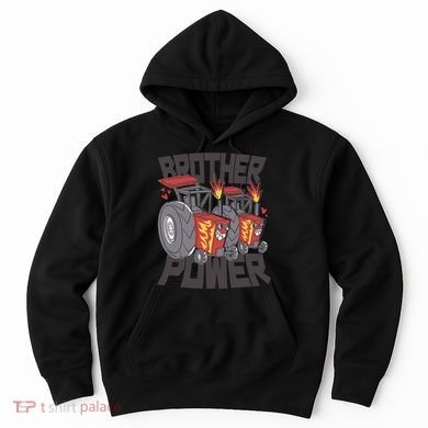 Brother Power Tractor Hoodie