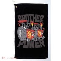 Brother Power Tractor Golf Towel thumb 0