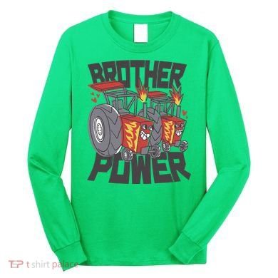 Brother Power Tractor Long Sleeve Shirt