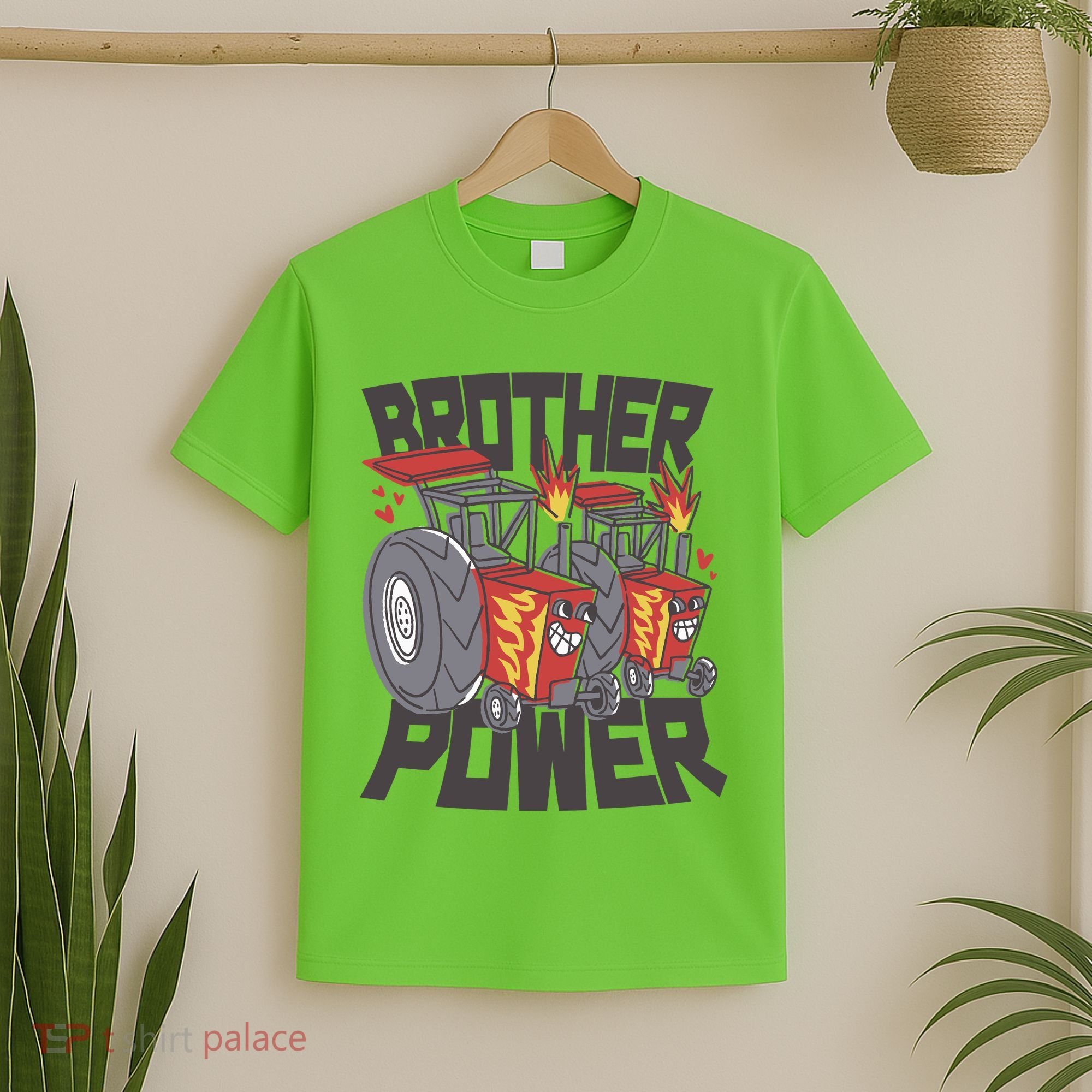 Brother Power Tractor T-Shirt