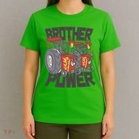 Brother Power Tractor T-Shirt thumb 4