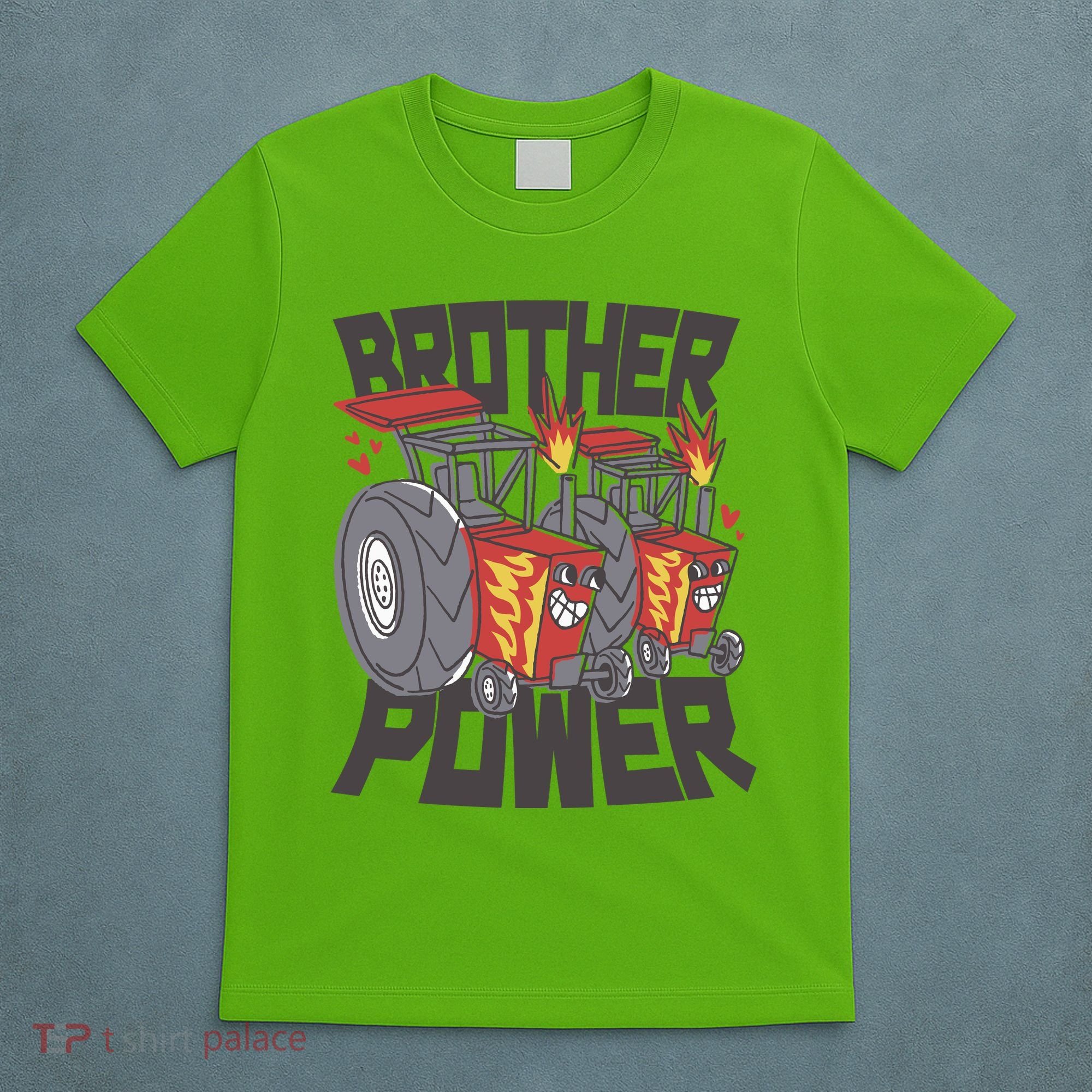Brother Power Tractor T-Shirt
