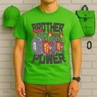 Brother Power Tractor T-Shirt thumb 6