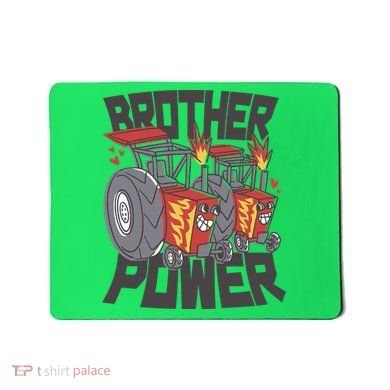Brother Power Tractor Mousepad