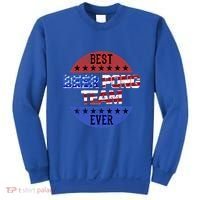Beer Pong Team Player Independence Day Patriotic Usa Flag Gift Sweatshirt thumb 0