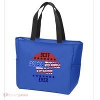 Beer Pong Team Player Independence Day Patriotic Usa Flag Gift Tote Bag thumb 3