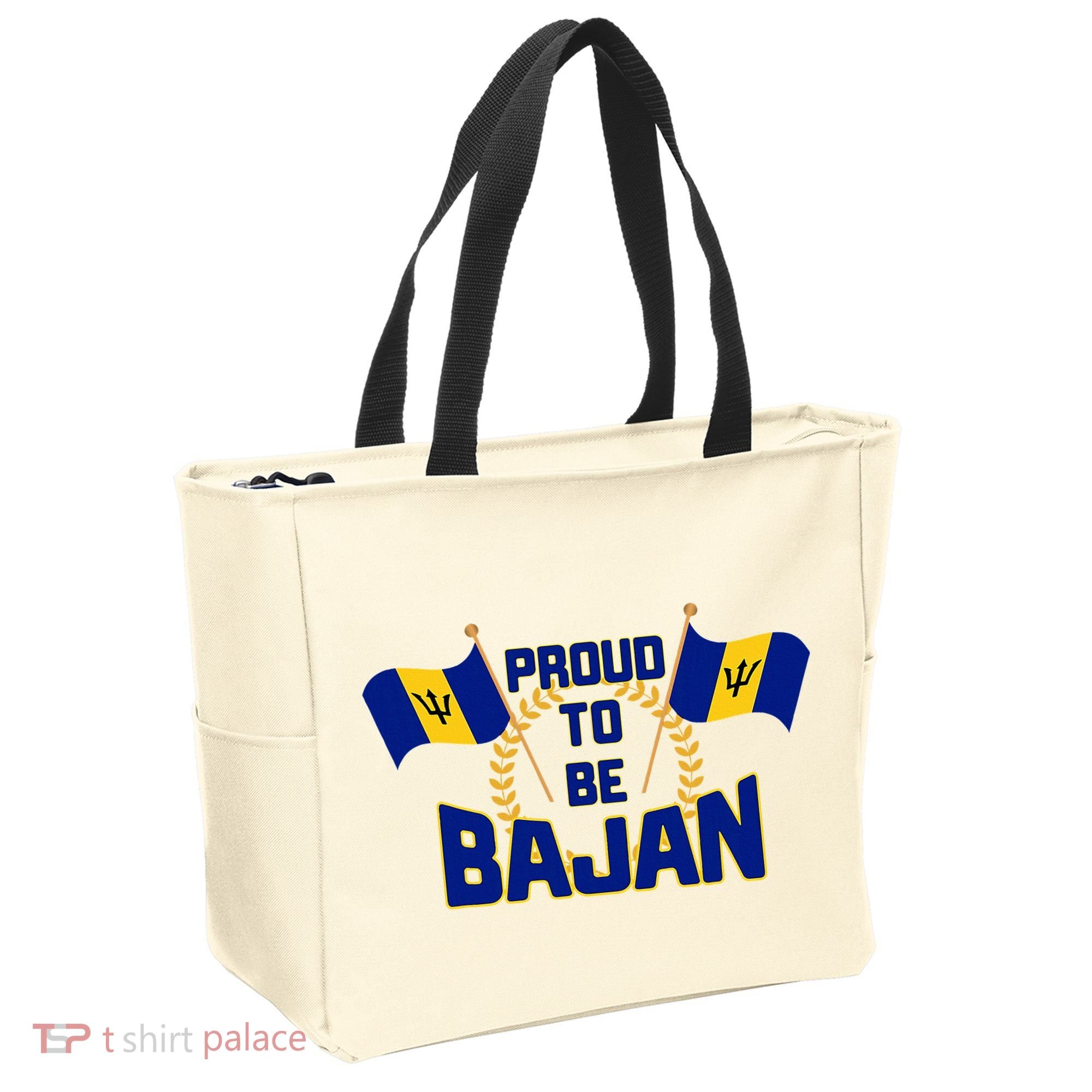 Barbados Proud To Be Bajan Tote Bag