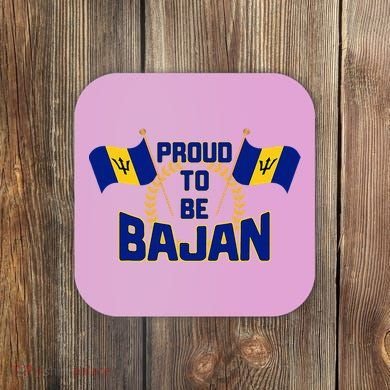 Barbados Proud To Be Bajan Coaster