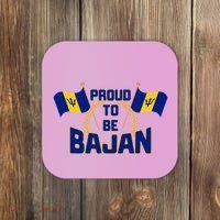 Barbados Proud To Be Bajan Coaster thumb 0