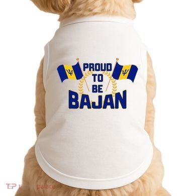 Barbados Proud To Be Bajan Doggie Tank
