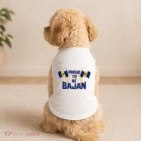 Barbados Proud To Be Bajan Doggie Tank thumb 2